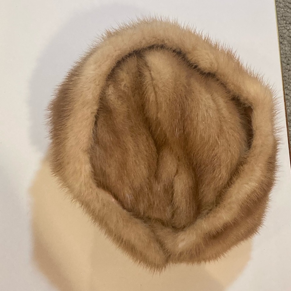 Vintage Filbert Orcel Fur Pillbox Hat